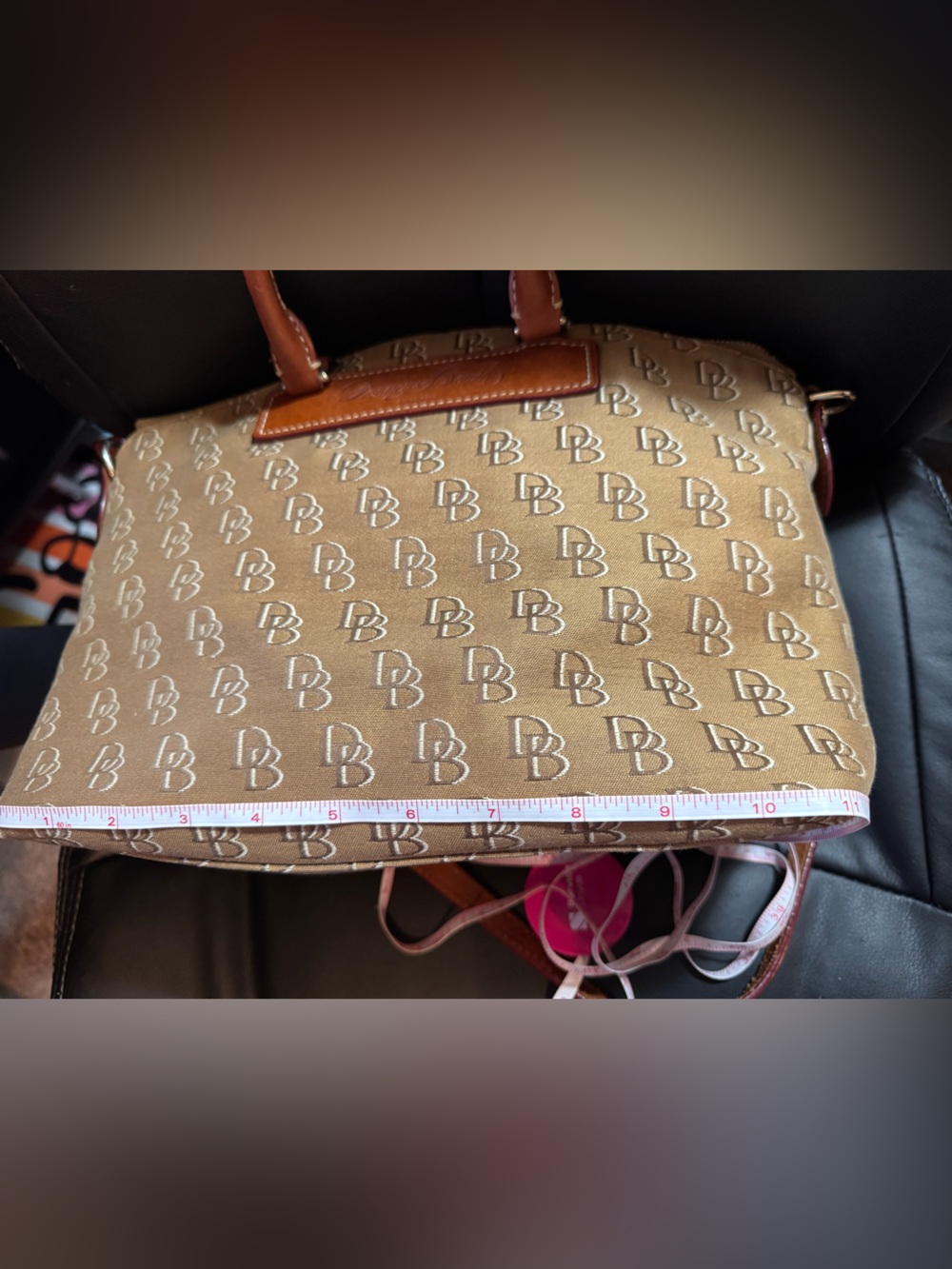 Dooney & Bourke Monogram Handbag - Picture 14 of 15